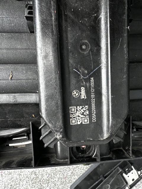 фото №10, Повітропровід повітря верхній нижня решітка радіатора bmw ix3 g08