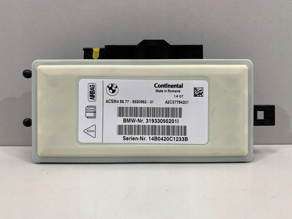 фото №1, Bmw f30 f10 f25 блок керування модуль подушка безпеки 9330952