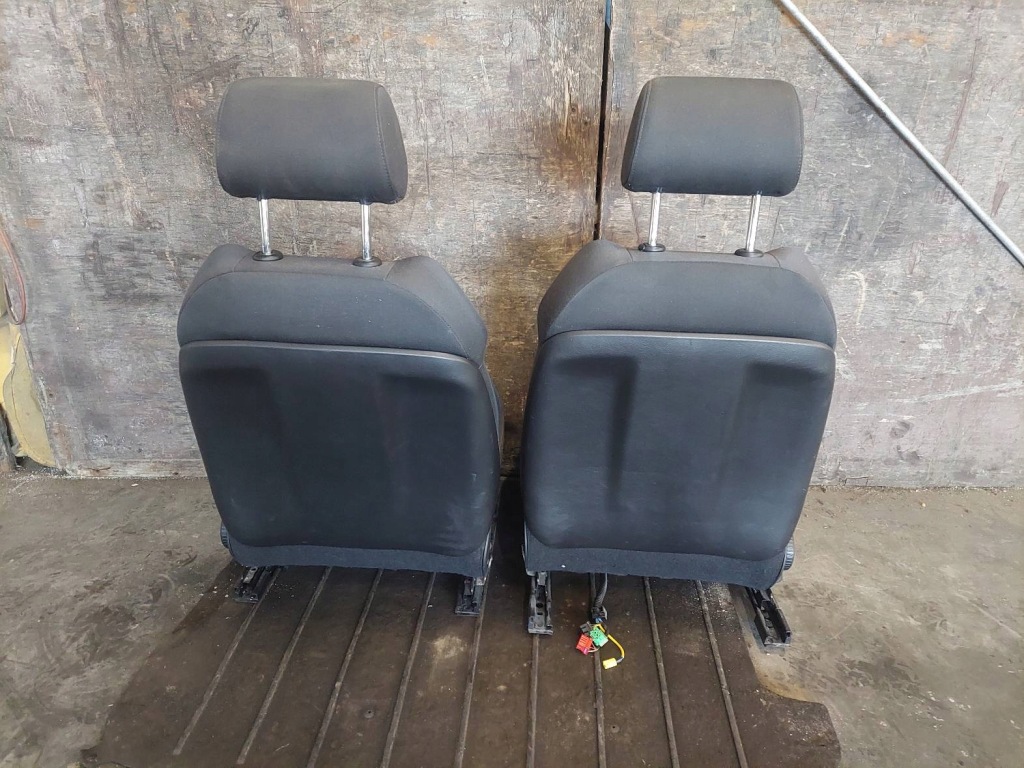 фото №9, Комплект сидений левый правый перед + заднее сиденье задняя + обшивки audi a6 c6 kombi