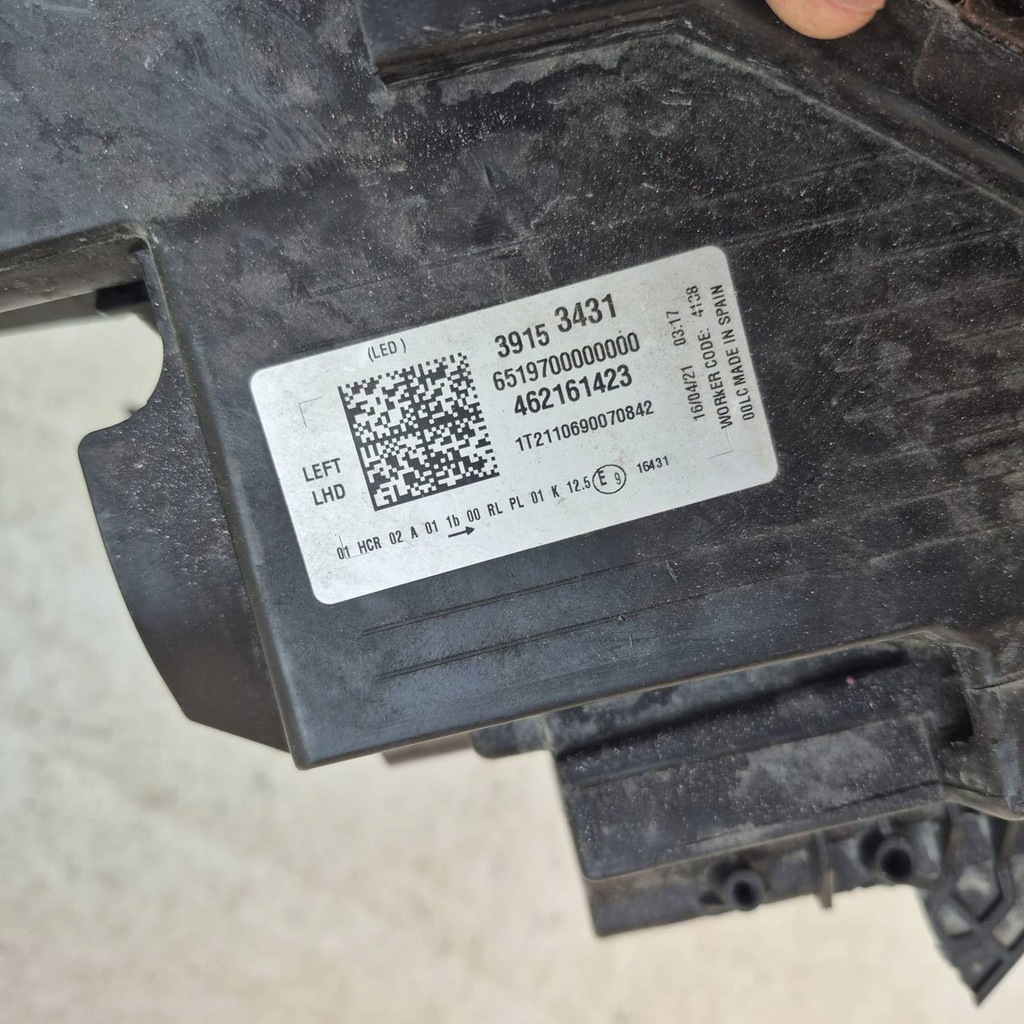 фото №14, Opel crossland x 17- лампа ліва перед передня 39153431