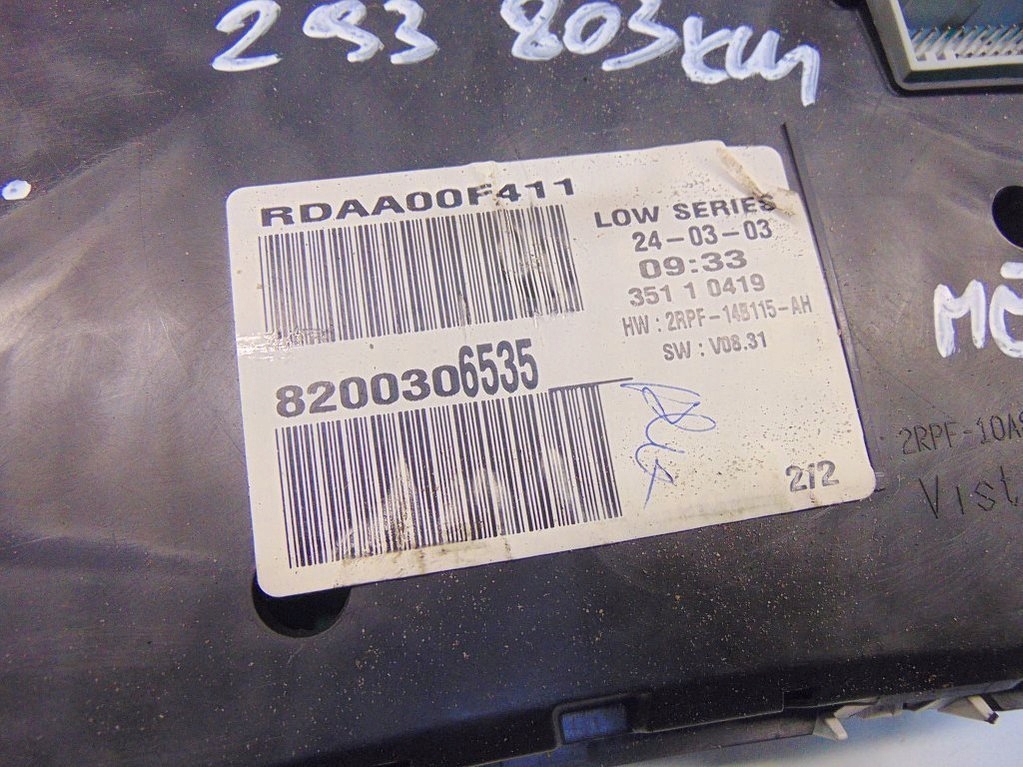 фото №6, Renault megane ii 1.5dci лічильник прилади 8200306535