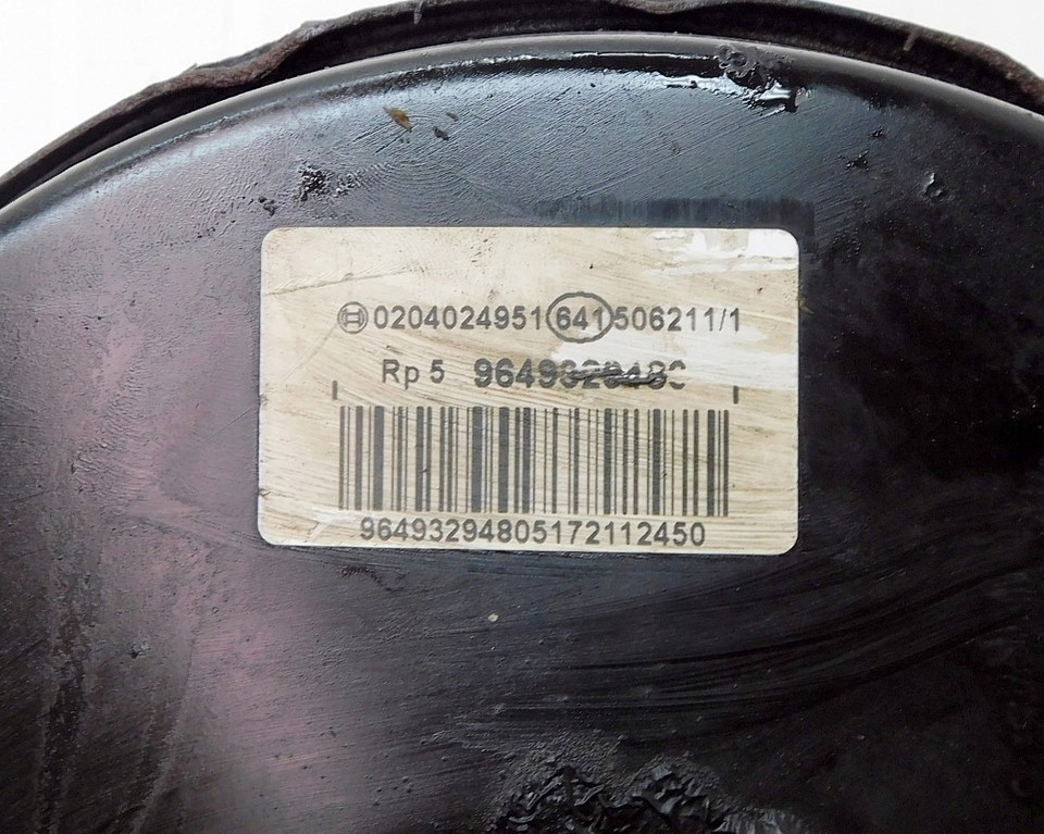 фото №7, Citroen c2 1.1 2003 усилитель тормозов тормозные насос 9649329480 0204024951