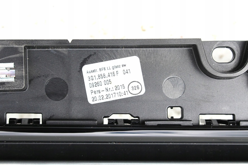 фото №7, Vw passat b8 arteon впуск повітря консолі 3g1858416f 3g1819701 3g1 858 41