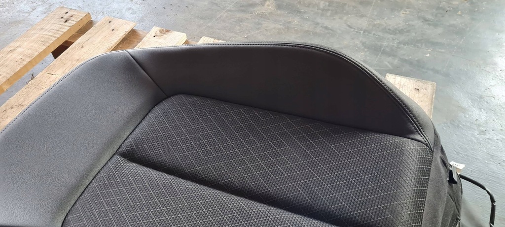 фото №9, A6 c8 4k кожа обшивка сиденье материал левая левый перед подогрев a7 4k