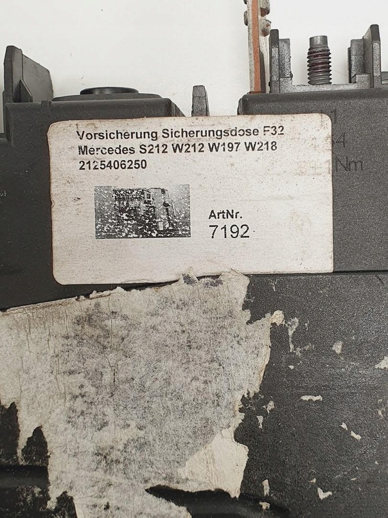 фото №6, Клемма пиротехническая mercedes w212 2125406250