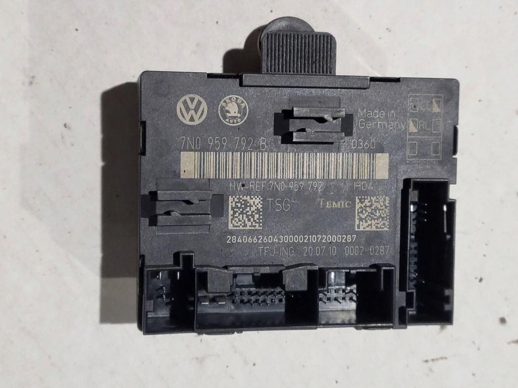 Купити Volkswagen sharan 2011 перед сторона права блок керування / модуль двері