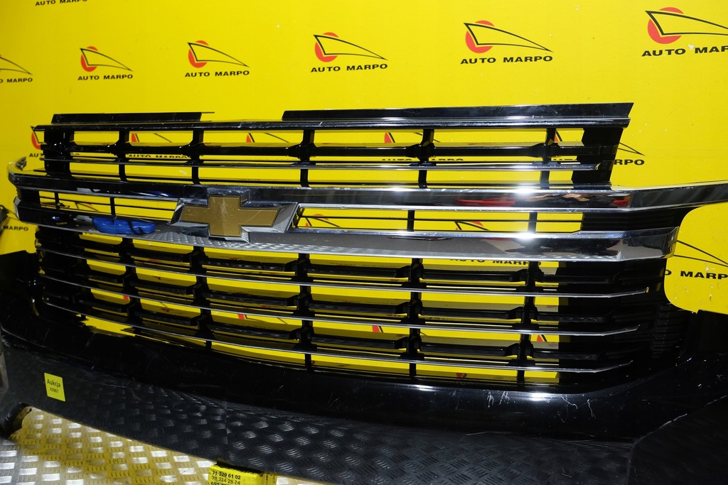 фото №9, Chevrolet tahoe suburban 2021- бампер решітка радіатора usa