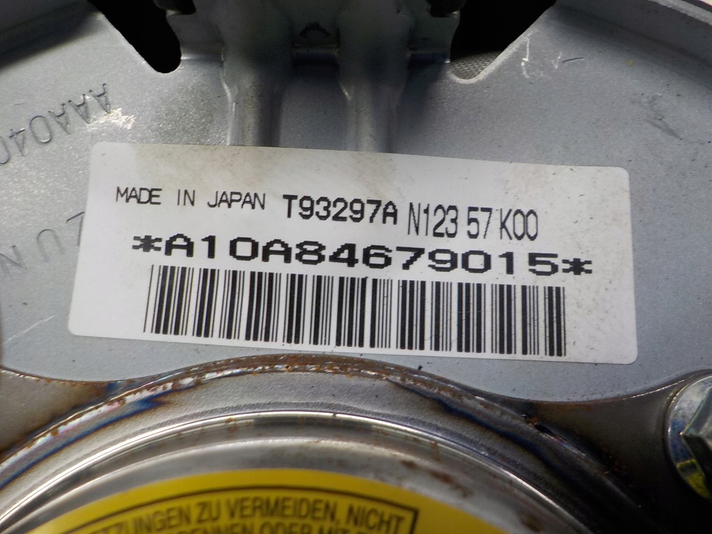 фото №8, Mazda mx-5 iii подушка водителя air bag t93297a