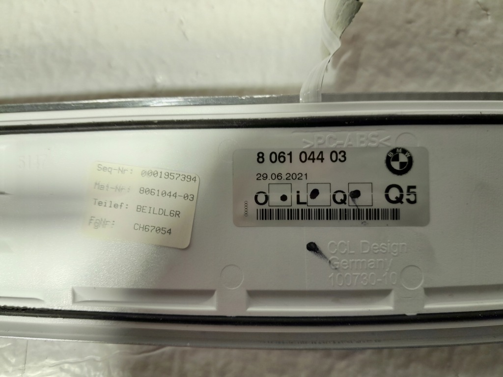 фото №6, Bmw 7' g11 lci молдинг поріг led m-pakiet 8061044