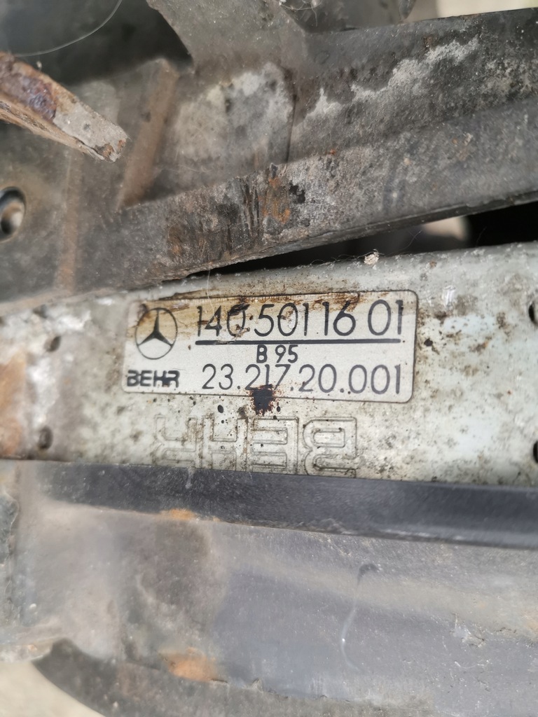 фото №6, Mercedes s klasa w140 радиатор масла коробки