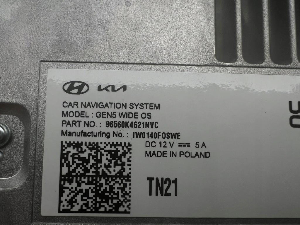 фото №16, Радіо навігація дисплей hyundai kona ii 96560-k4621nvc