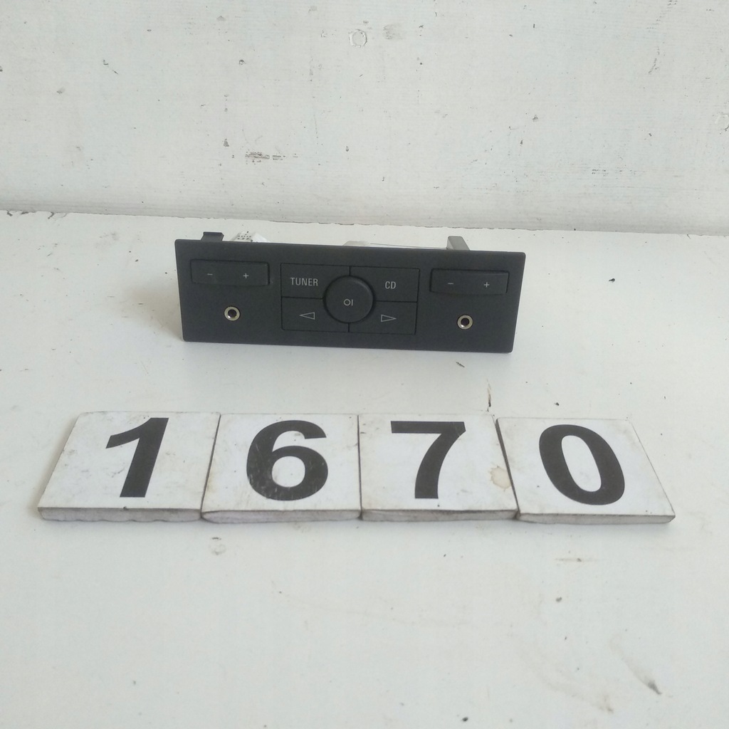 фото №1, Перемикач панель радіо opel vectra c 13118043