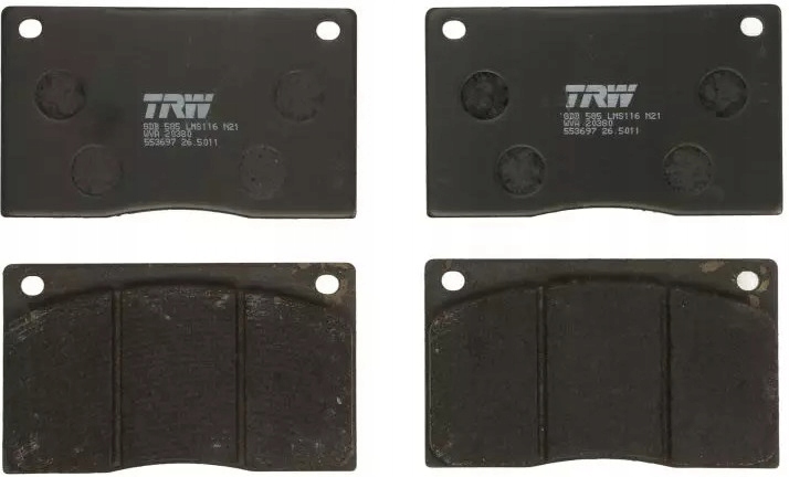 фото №1, Trw гальмівні колодки гальмівні перед gdb585