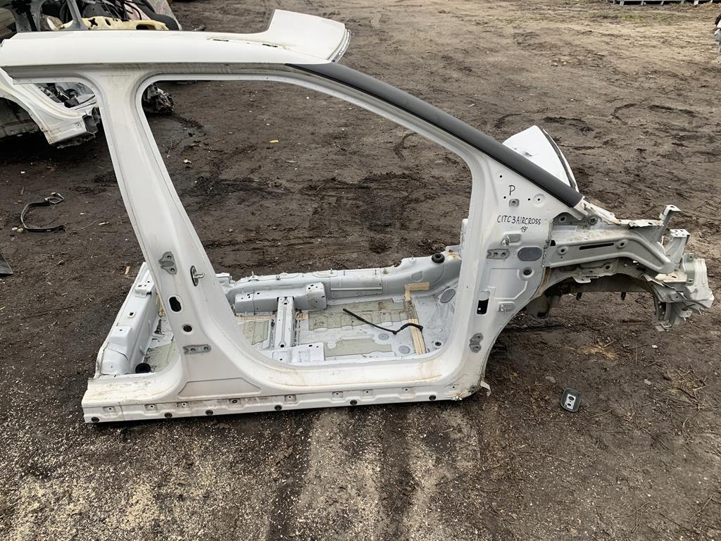 фото №1, Чверть лонжерон блок двигуна поріг правий перед citroen c3 aircross