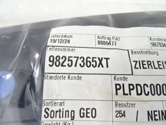 фото №13, Peugeot 2008 ii молдинг крила права задня nowa