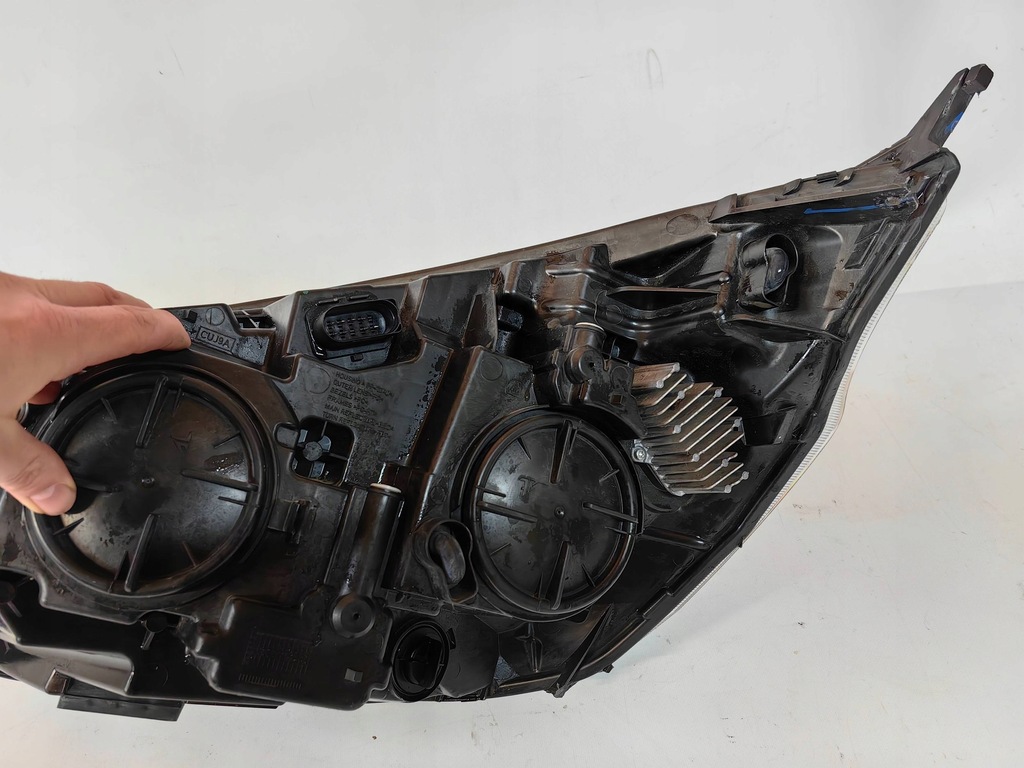 фото №7, Ford transit custom lift- лампа права led лінза polecam