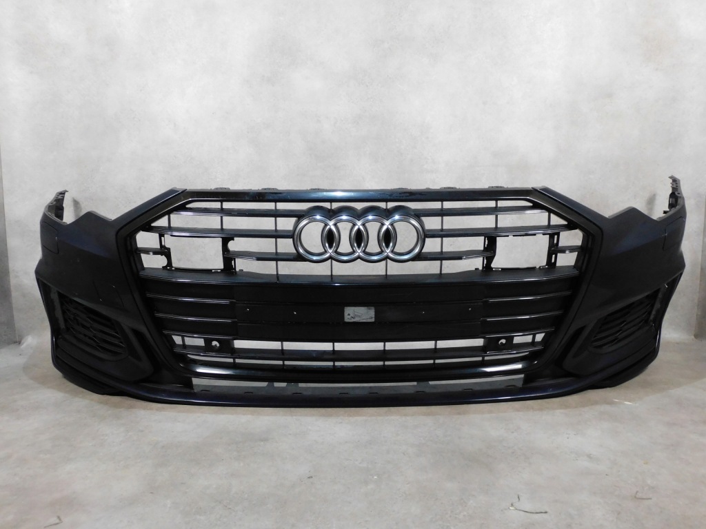 фото №1, Audi a6 c8 4k s line бампер перед передній решітка радіатора