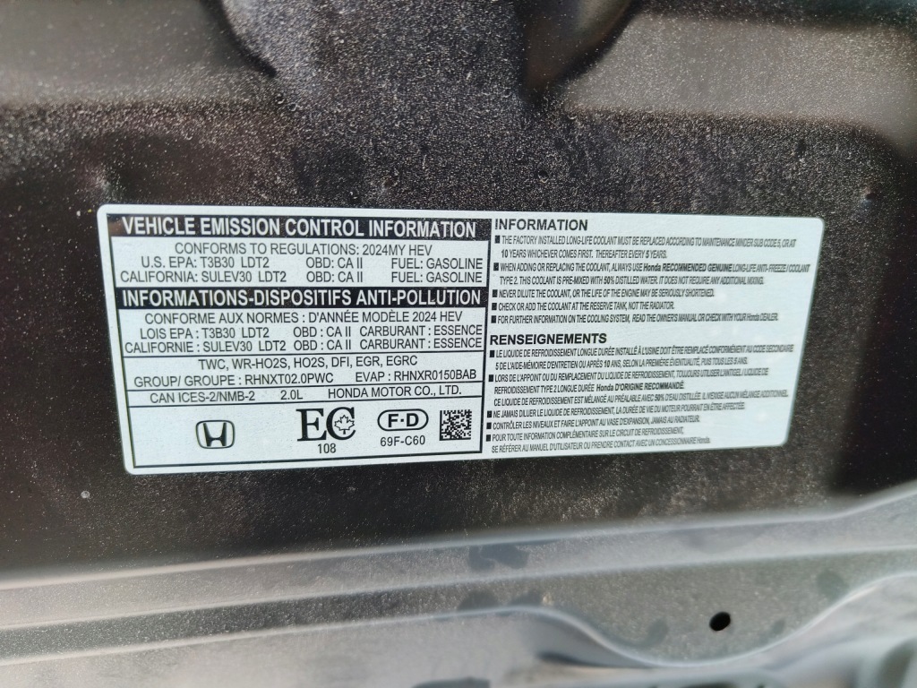 Honda crv 2024 2025- капот перед кришка двигуна америка Київ