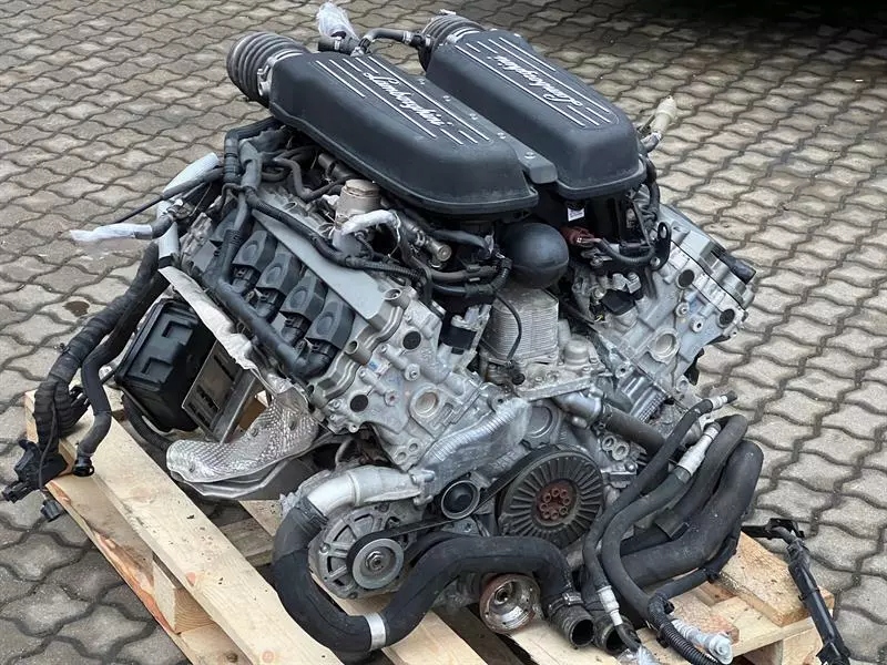 фото №8, Lamborghini huracan 2017 csj 610hp комплектний двигун v10 5.2 07l100015br set