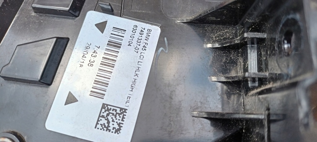 фото №9, Лампа задняя левая bmw ii 2 f45 led 7491337 оригинал