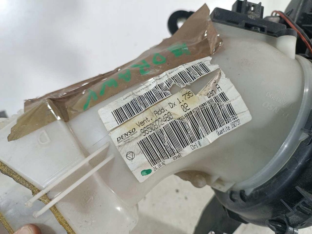 фото №5, Вентилятор повітродувка правий задня citroen c4 picasso i 9650872480