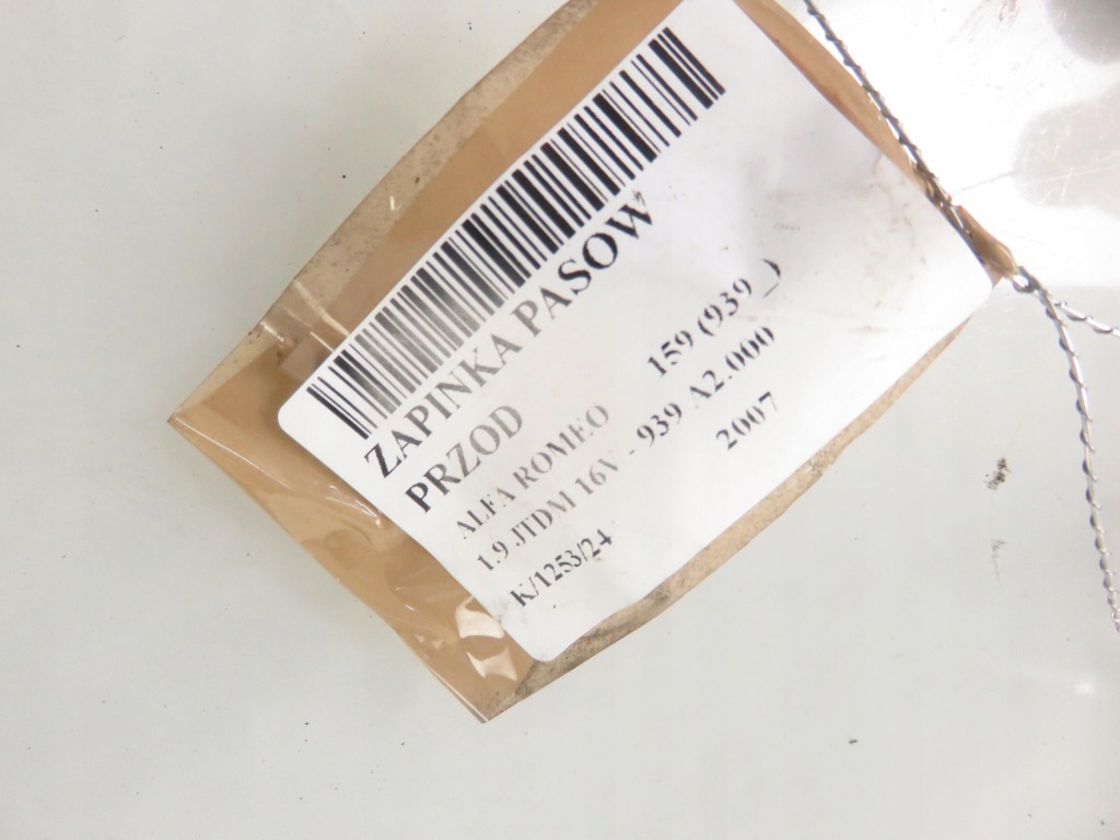 2x натяжитель клипса ремней перед alfa romeo 159 Недорого