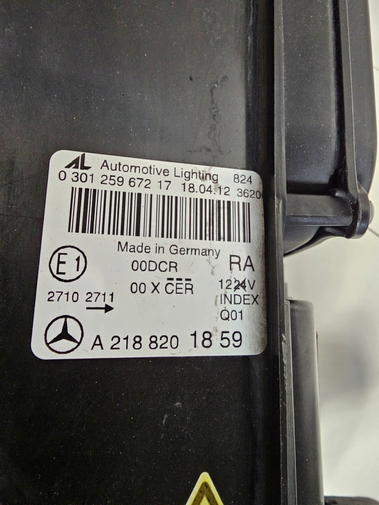 фото №10, Лампа передня права правий перед mercedes cls w218 bi ксенон a2188201859 eu