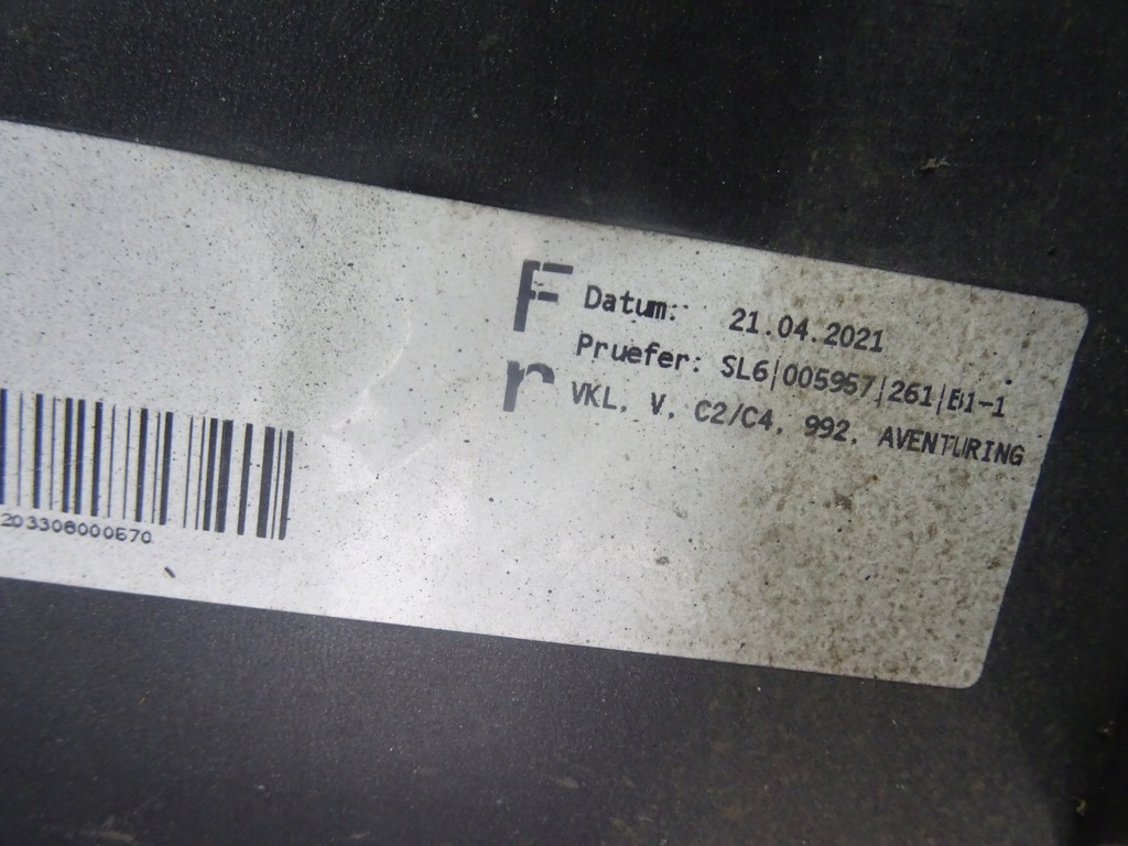 фото №15, Бампер перед porsche carrera 911 992 18- оригінал