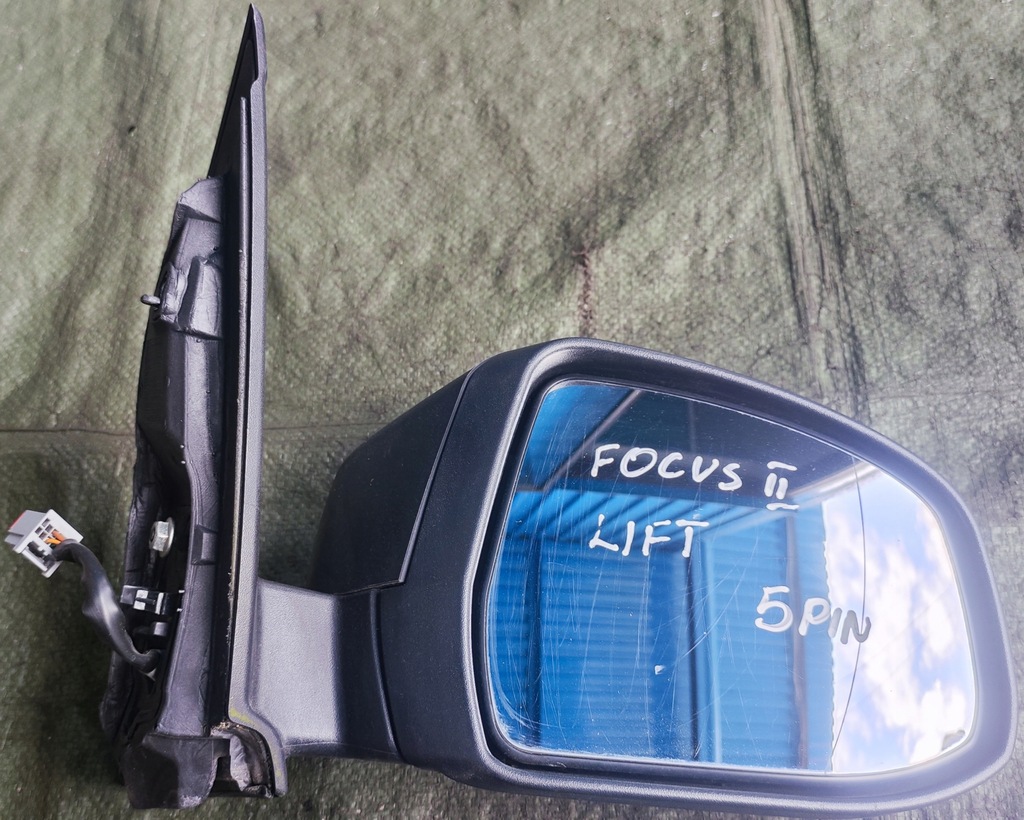 фото №1, Ford focus mk2 ii lift дзеркало праве 5 pin