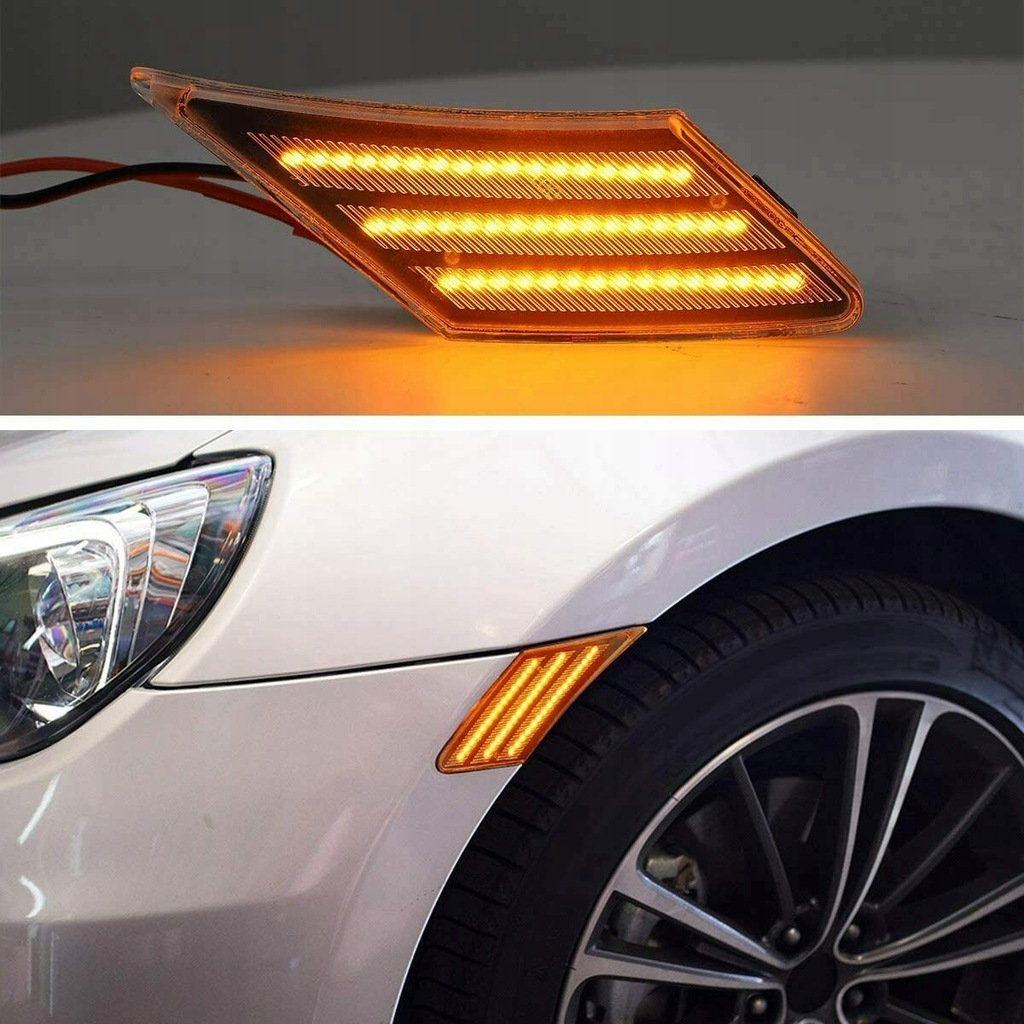 фото №6, Свет габаритный габаритные огни toyota gt86 subaru brz 12-20 black led