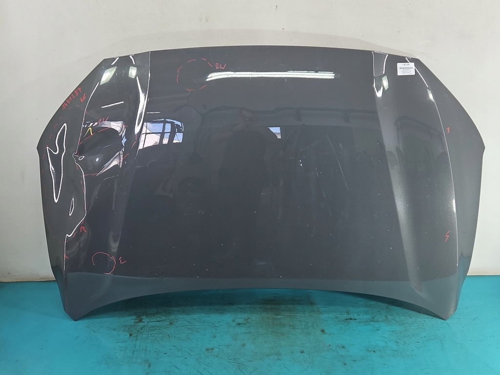 фото №2, Капот передняя hyundai kona i szary r3g