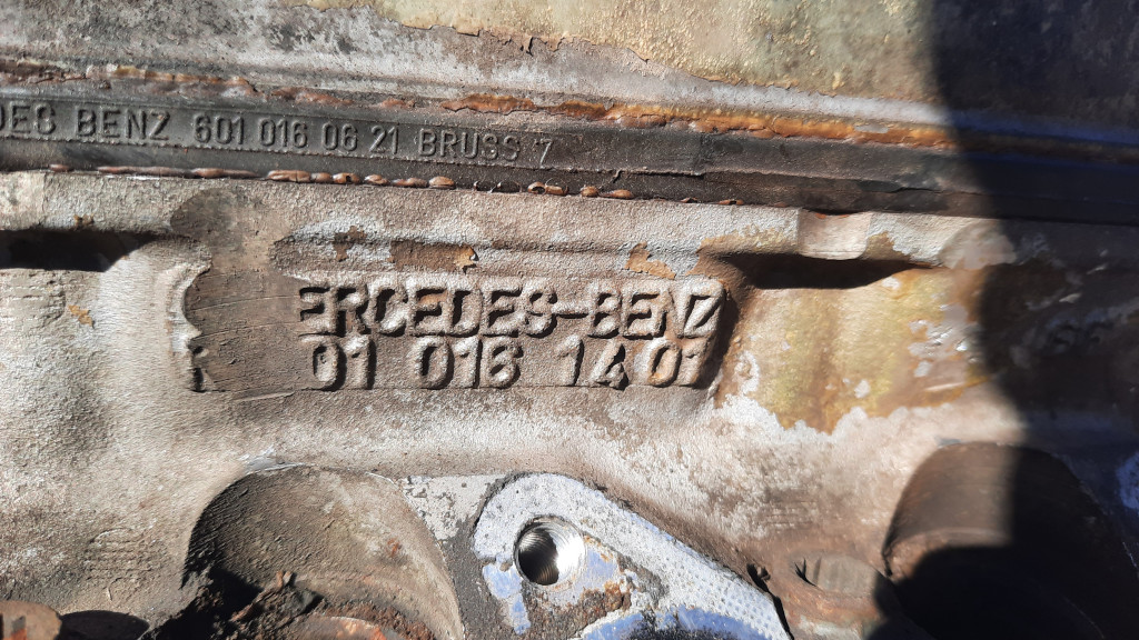 фото №12, Двигатель mercedes w638 2.3td 79km измерение