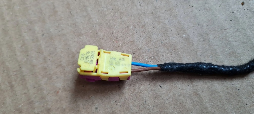 фото №9, A4 b9 8w штекер колодка подушка безопасности 3aa972571b a5 8w a5 q5 80a