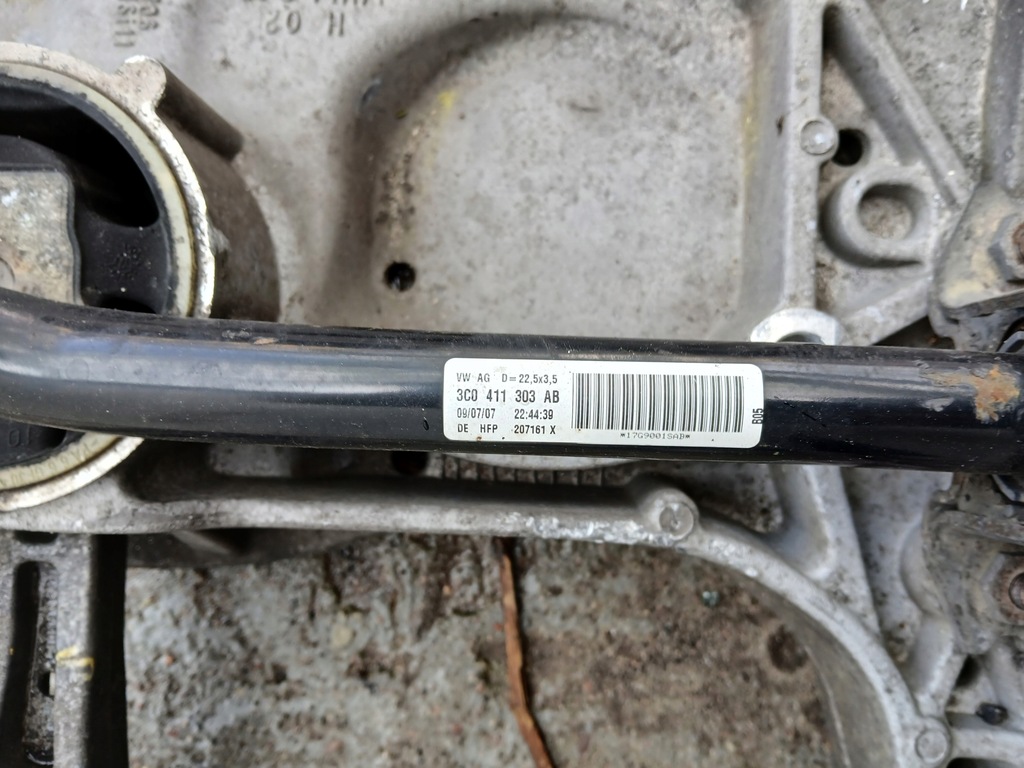 фото №5, Подрамник подрамник рычаги балка vw b6 b7 audi q3 tt 8j