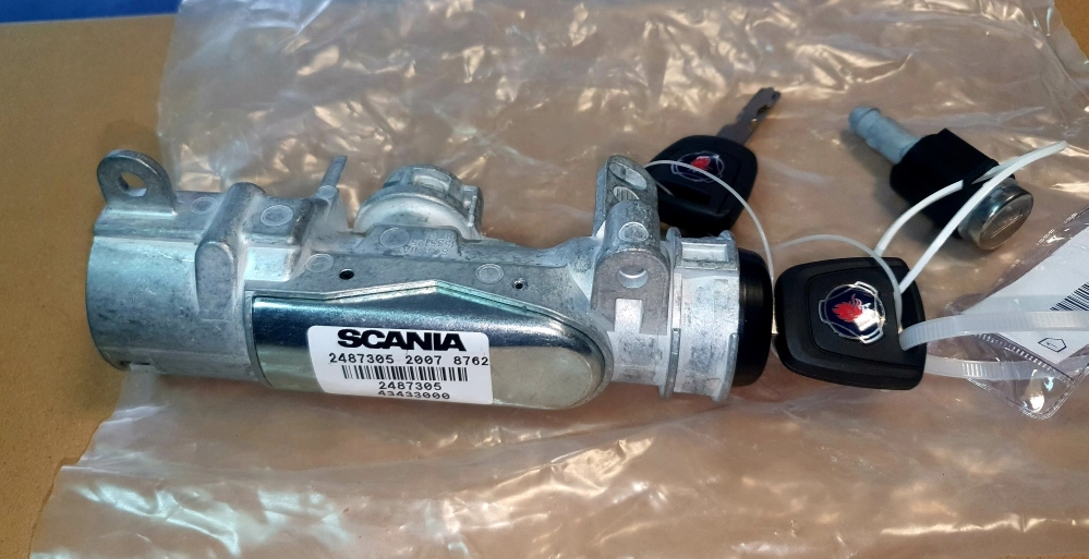 фото №1, Замок запалювання з ключ scania 2487305