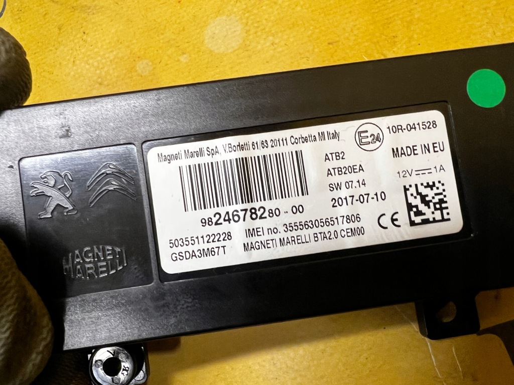 фото №4, Модуль блок управления bluetooth citroen c4 grand picasso ii