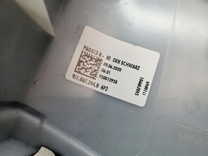 фото №15, Набор защита стоек porsche taycan 9j 9j1867244b набор ветровики 9j1867240