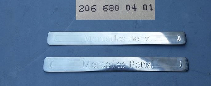 фото №1, Молдинг порог mercedes c 206 w206 2066800401