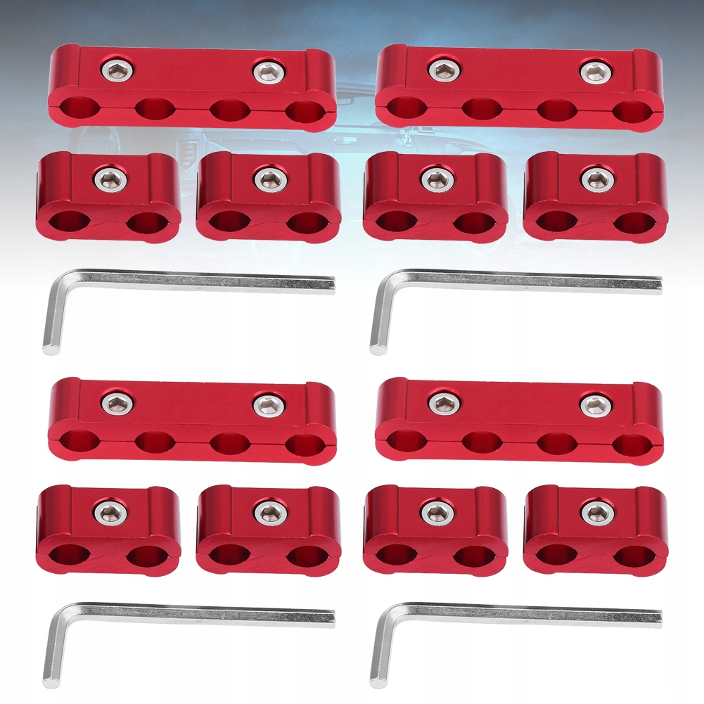 фото №9, 8-10mm сепараторы трубопровод зажигания чёрный