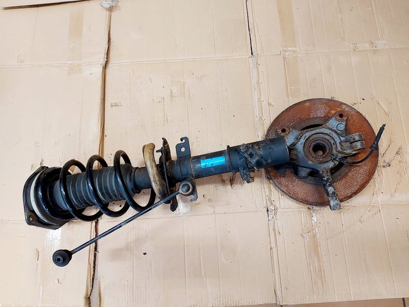 фото №6, Kangoo 2 ii 1.5 dci амортизационная стойка левый поворотный кулак левая ступица амортизатор