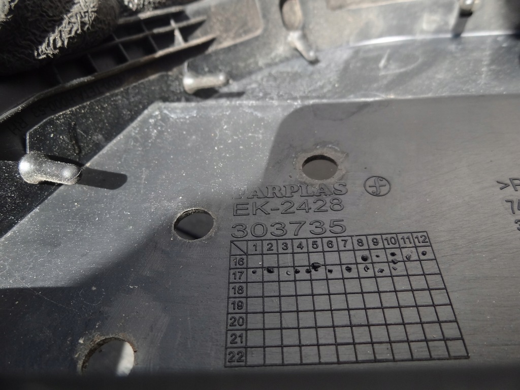 фото №7, Honda civic x 2017 sedan жабо верхній europa оригінал