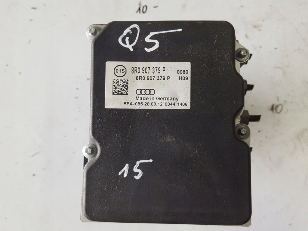 фото №1, Audi q5 8r lift 12-16r насос тормозная abs 8r0907379p