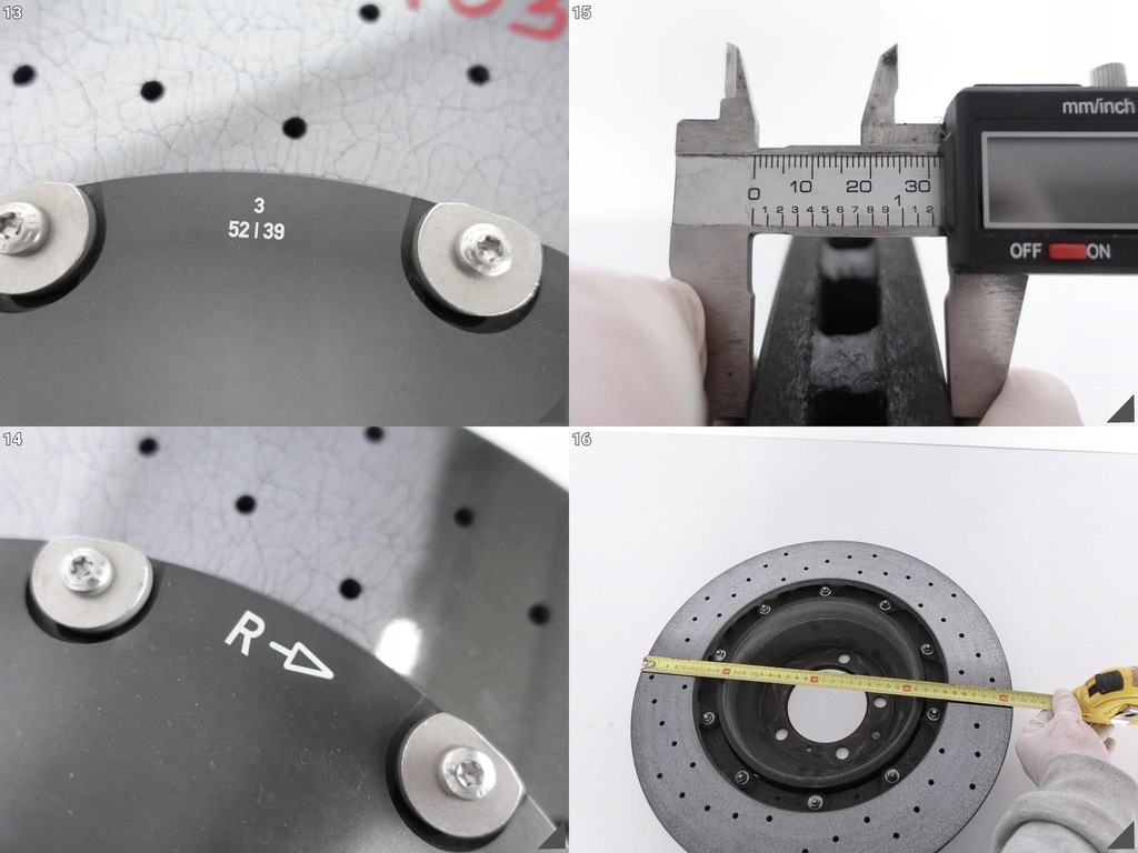 фото №11, Porsche cayenne 9y0 taycan диск керамічна pccb