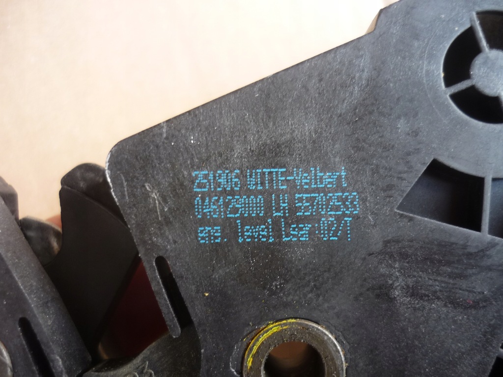 фото №6, Замок засувка сидіння лівий задня fiat grande punto 5 двері 55702533