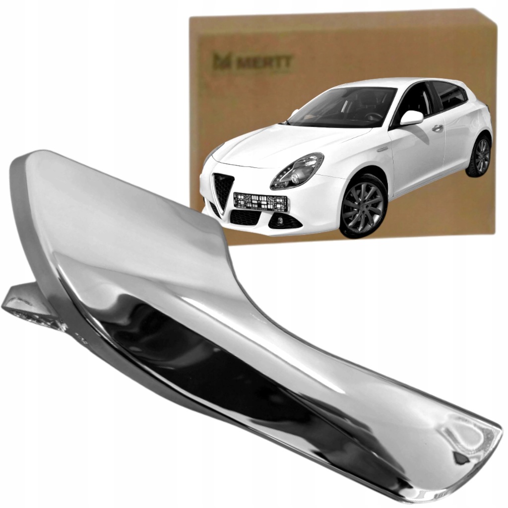 фото №1, Alfa romeo giulietta 2010-2017 ручка ліва внутрішня хром 156092167