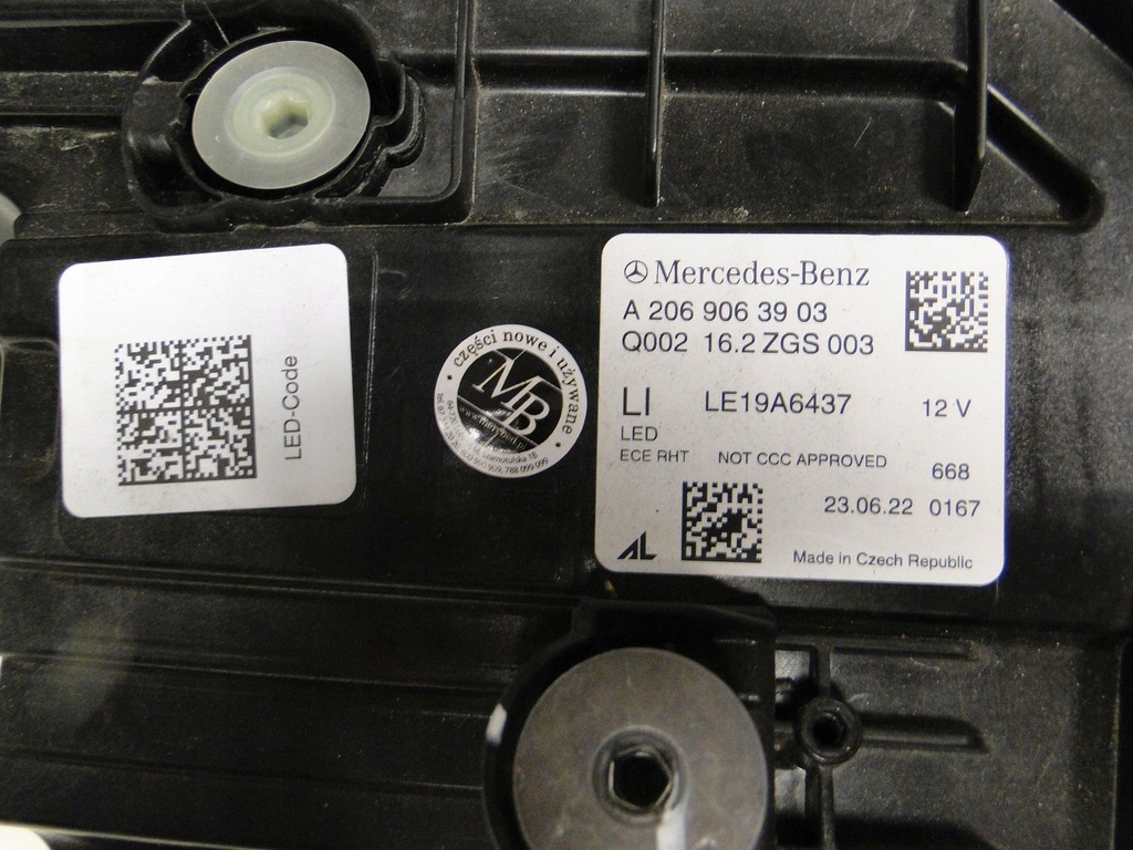 фото №14, Mercedes a206 w206 лампа full led performance