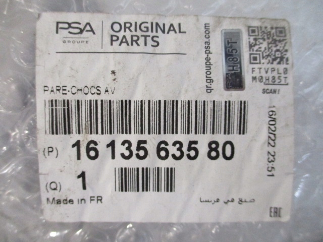 фото №14, Peugeot partner lift 15-18 бампер передний новый oryg 1613563580 9810923377