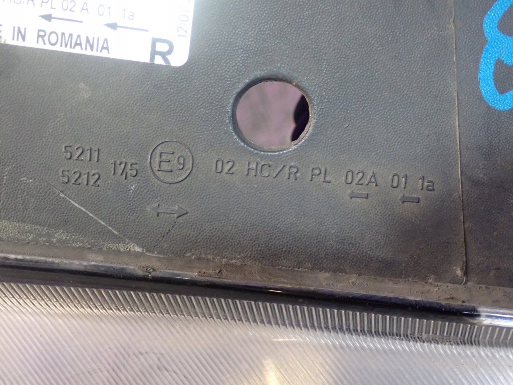 фото №11, Citroen xsara picasso 04-10 lift лампа фара правий 89310189