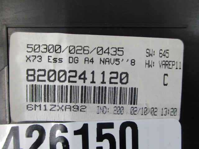 фото №7, Renault vel satis автоматическая коробка передач счетчик+ дисплей