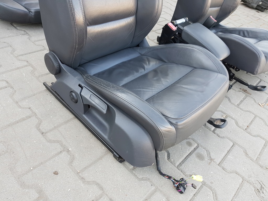 фото №6, Vw golf 6 vi 5k 08-13r hb сидіння шкіряний заднє сидіння 5d